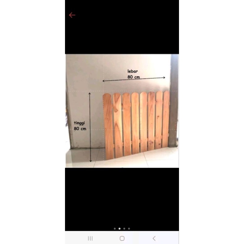 pintu pagar beby  stan pagar penghalang bayi  pintu bayi