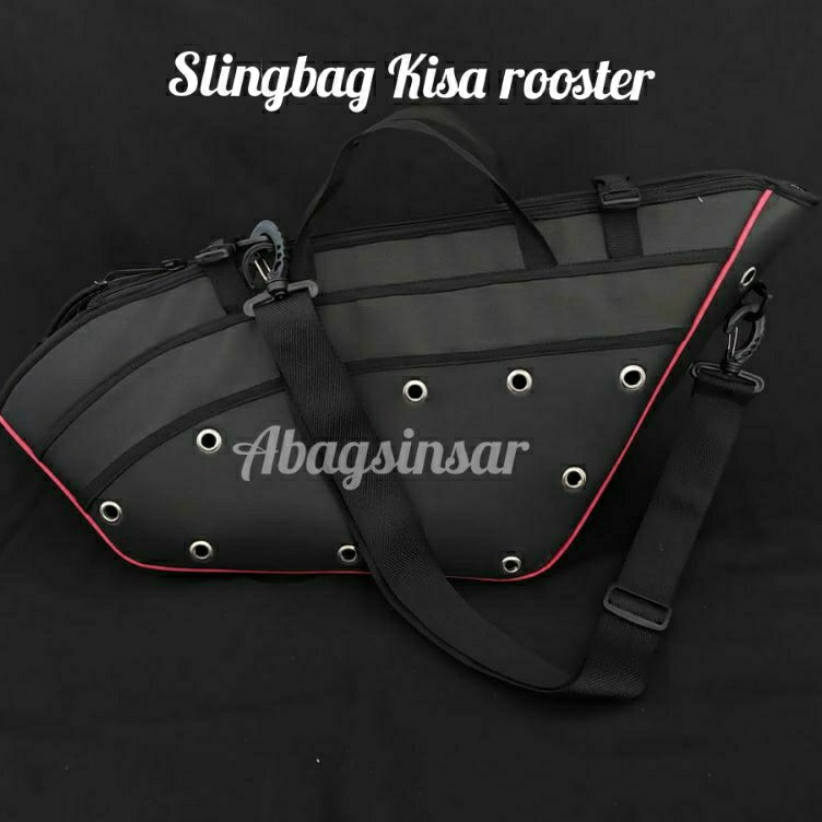 Grosir Belanja  Tas Kisa Ayam jagoTas Selempang ayam jago Tas Kisa termurahslingbag kisa ayam Bangko