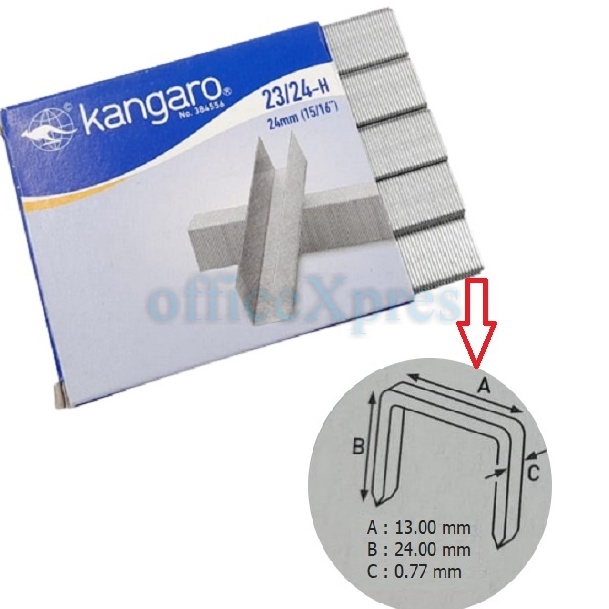 

BIG SALE FASION Isi Stapler Staples Heavy Duty Stapler 23241224 Kangaro Refill Heavy Duty Stapler
