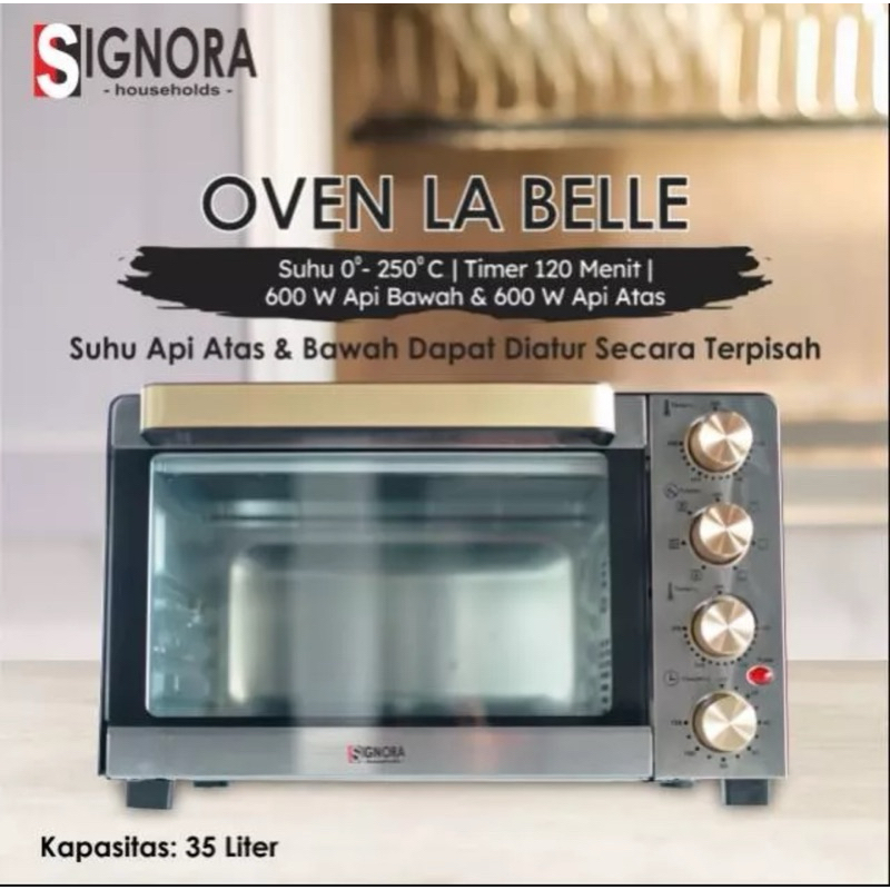 SIGNORA OVEN La Belle 35 Liter Premium