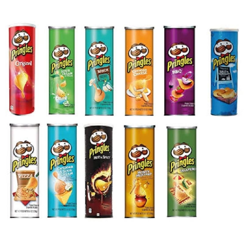 

PRINGLES ISI 12 TOPLES. RASA SESUAI STOK Y ADA