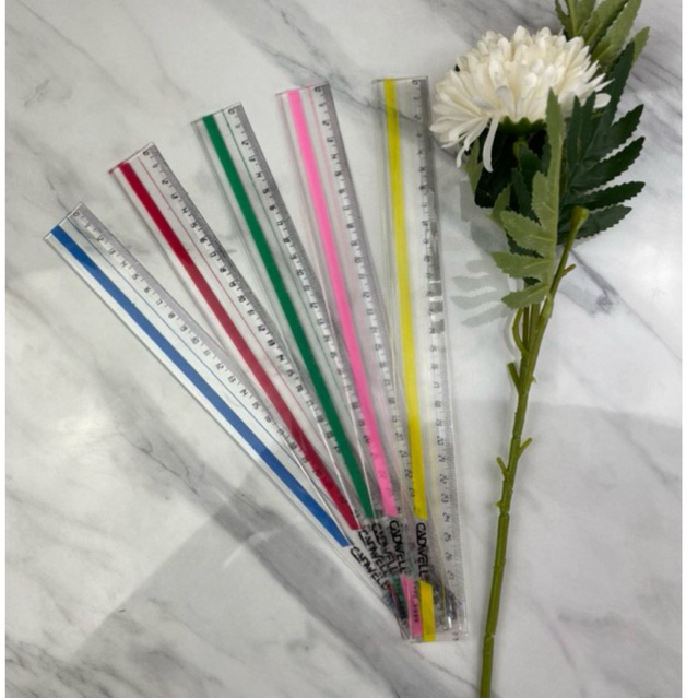 

Garisan 30 Cm/Penggaris 30cm Office Cadwell