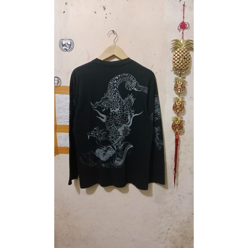 Long sleeve Sukajan Vintage Dragon Japan