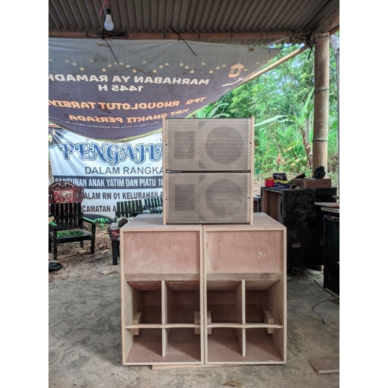 box speaker line array 12in