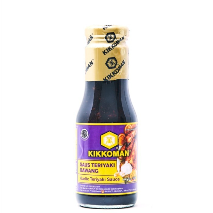 

Kikkoman Garlic Teriyaki Sauce / Saus Teriyaki Kikkoman - 300 Gram