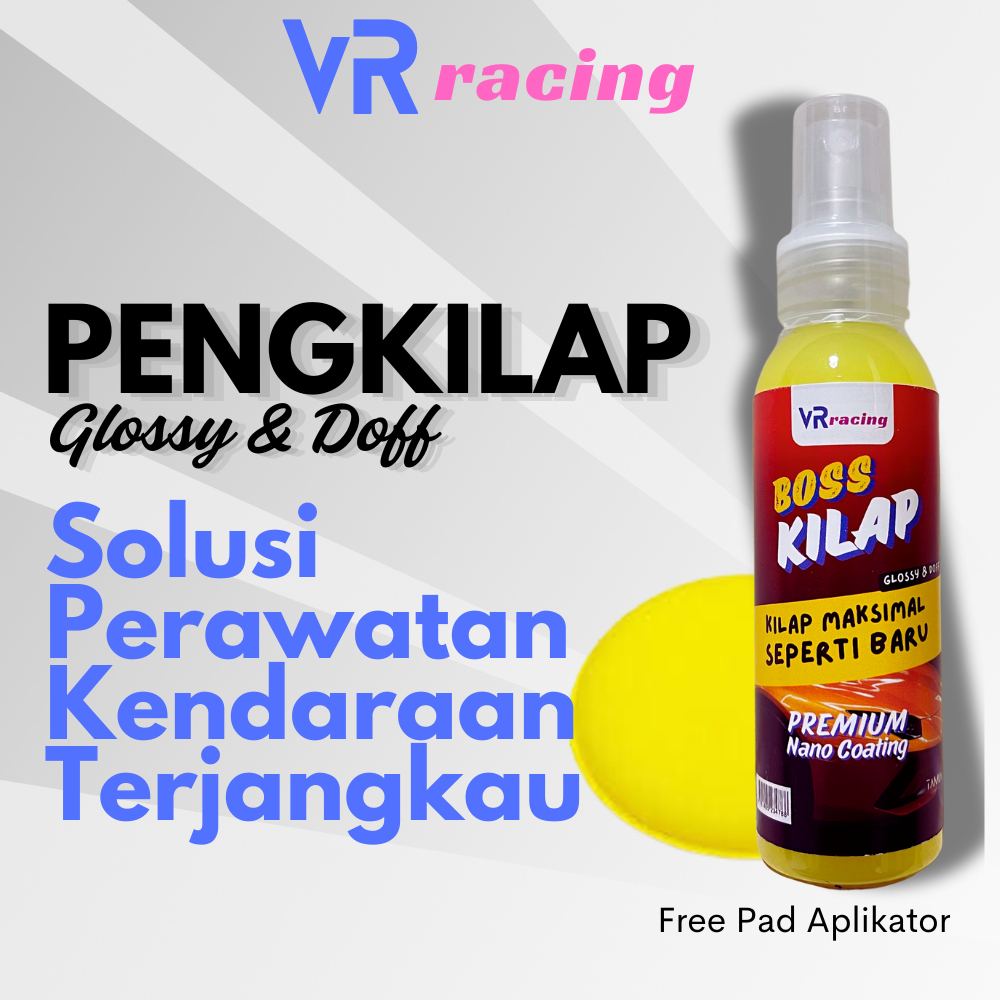Pengkilap Body Motor Mobil / Penghitam Doff Mobil Motor 100Ml / Poles Cat Mobil Motor