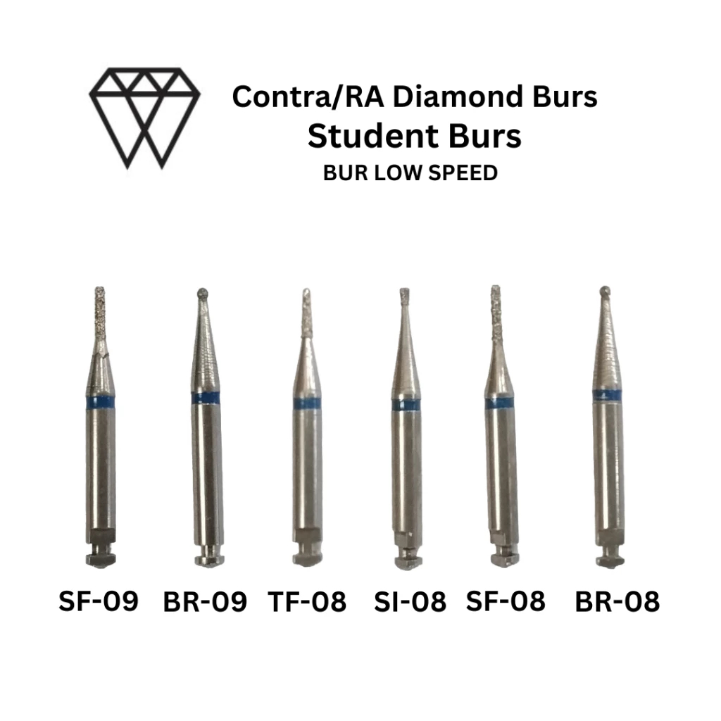 Contra/RA Diamond bur/Student burs/dental diamond bur/merek Precident 1 pcs