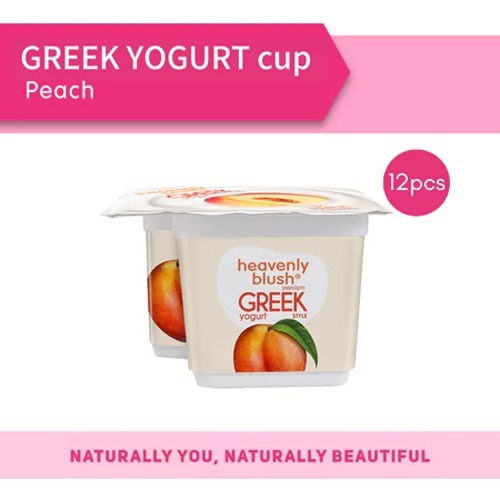 

Heavenly Blush Greek Cup Peach [100gr x 12 pcs]