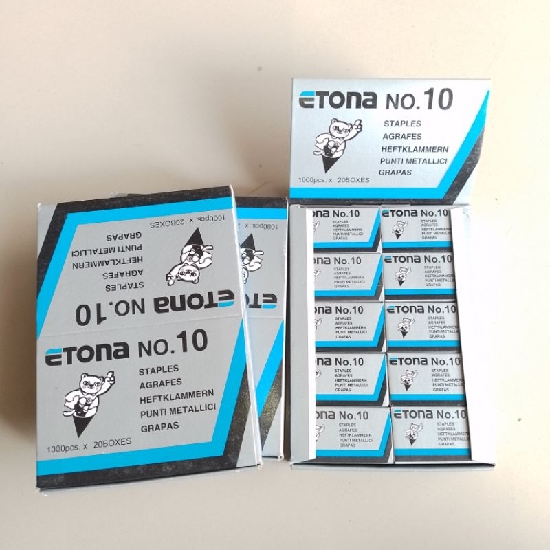 

Isi Staples Etona No.10 ( Pak ) [ Original ]