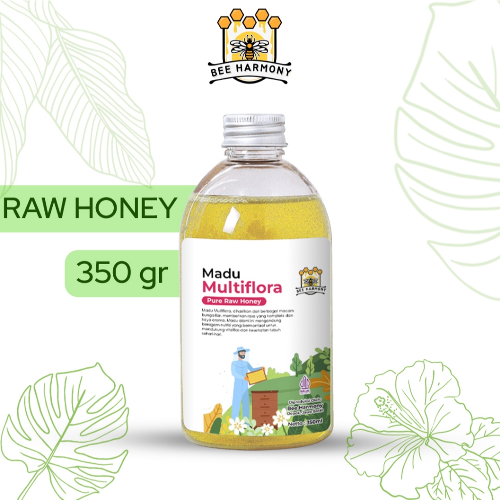 

Bee Harmony Madu Multiflora 350gr