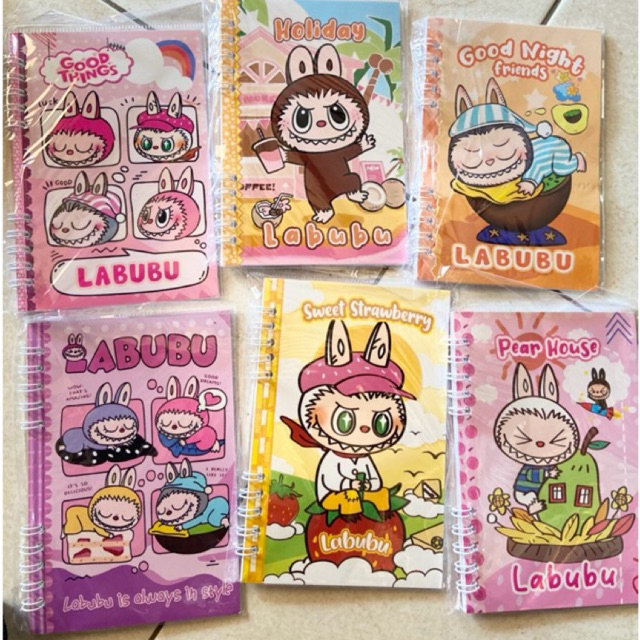

BUKU DIARY MEMO KARAKTER LABUBU