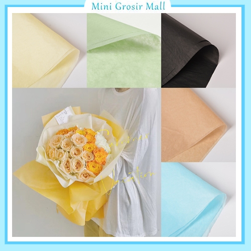 

20 Lembar Kertas Buket Sydney Paper Flower Wrapping Kertas Buket minyak KB04