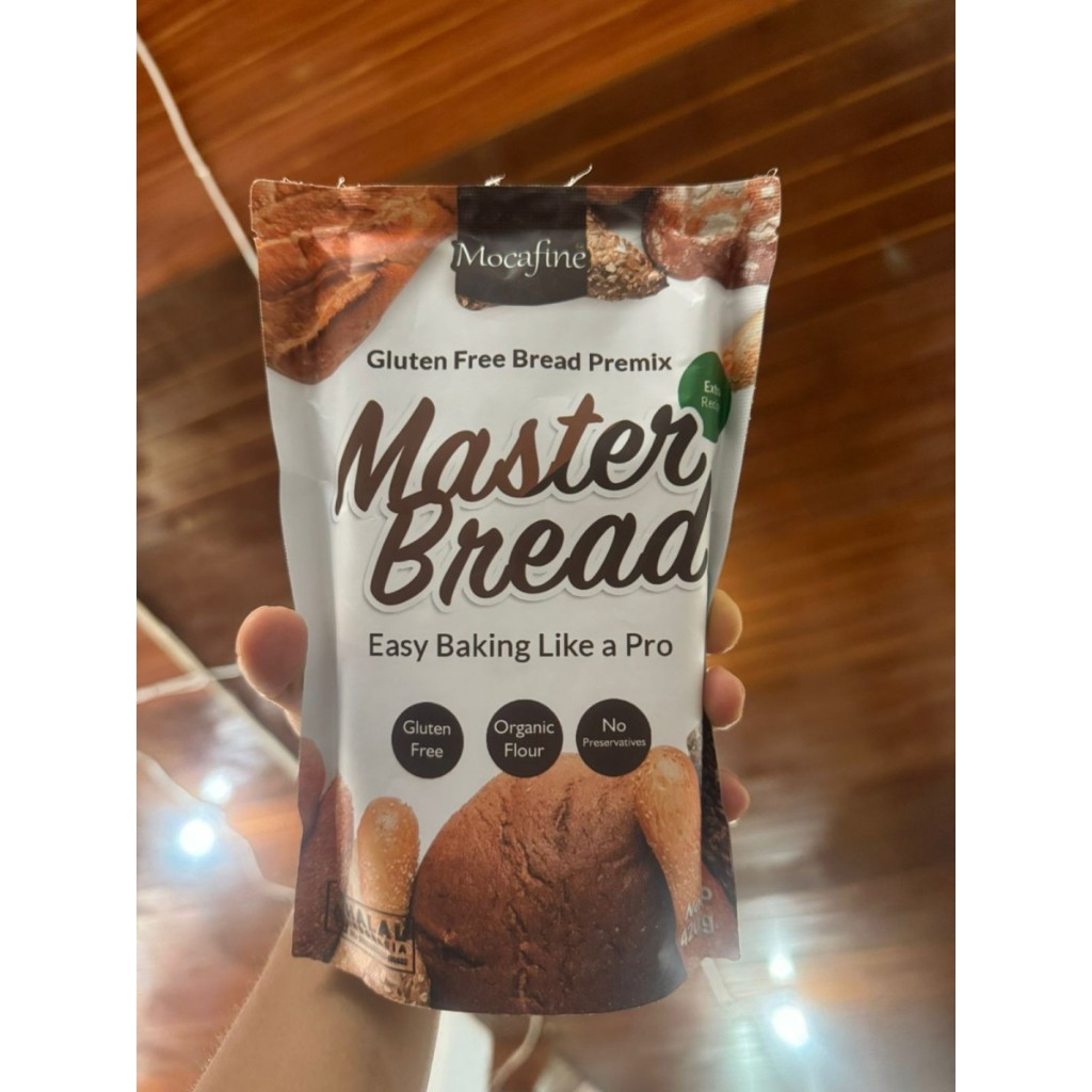 

Bread Master Mocafine / Cassava Flour Bread Premix Mocafine - 420 Gram