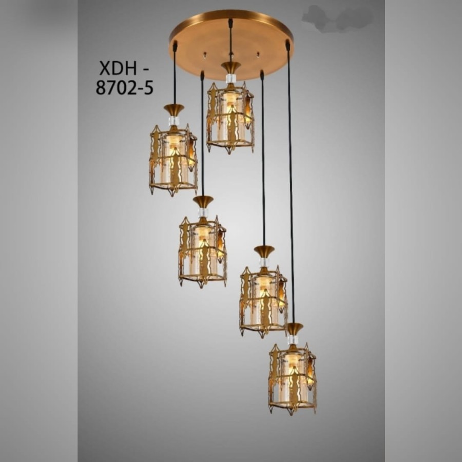 SL8702-5 LAMPU GANTUNG HIAS VOID TANGGA MINIMALIS PENDANT LAMP