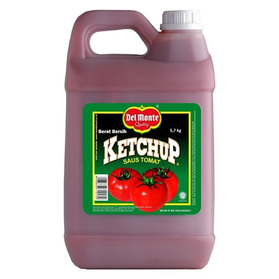 

Delmonte saus tomat 1 pail 5,7kg