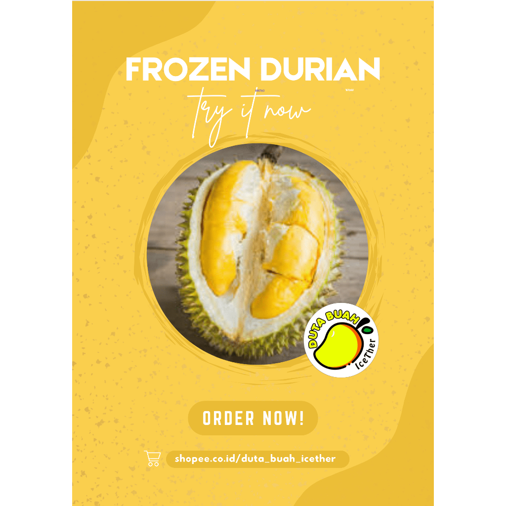

[FROZENDURIAN] All Size 500gr,1kg,3kg FRESH