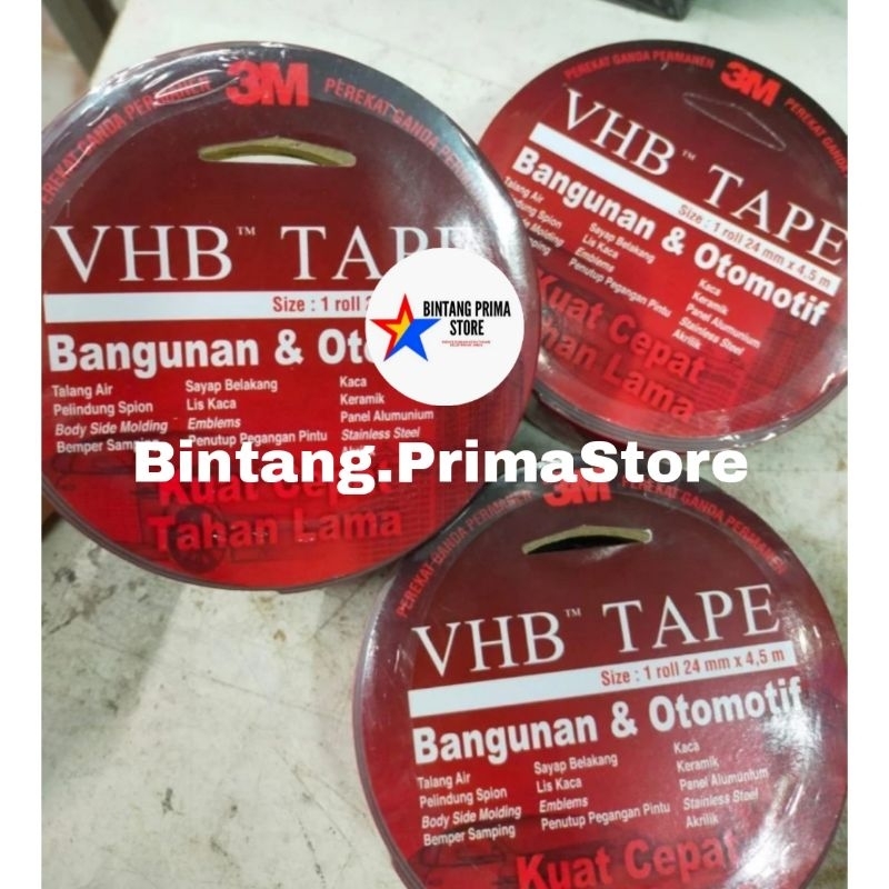 Double Tape 3M VHB - Perekat Dua Sisi Kuat Original 3M
