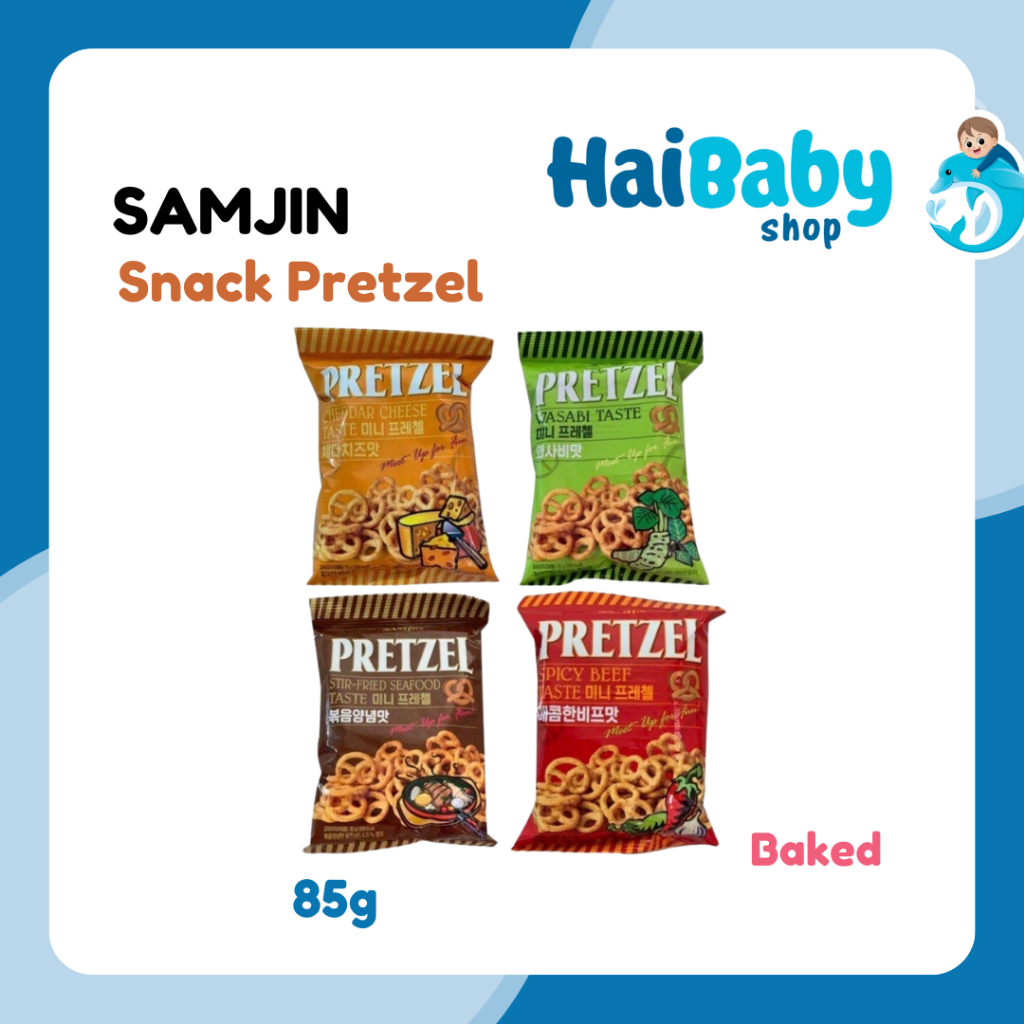 

Samjin Pretzel Snack Korea 85gr