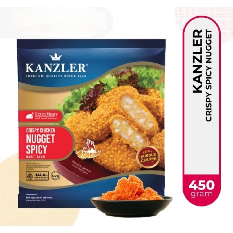 

Kanzler crispy spicy chiken nugget