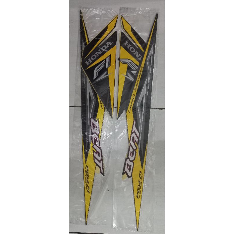 Sticker / Striping / Lis body motor Honda Beat PGM-FI 2014 ORIGINAL/ASLI