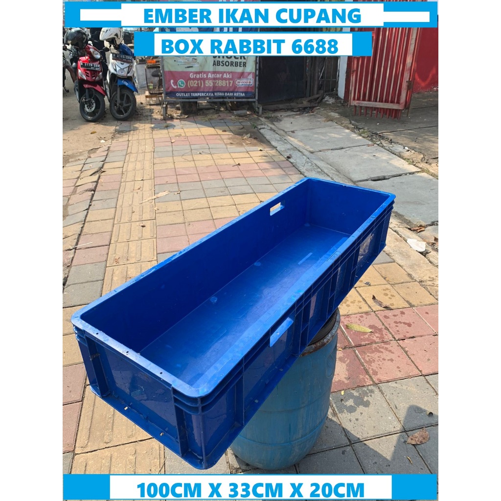 Bak Multifungsi Bak Hidroponik Box Reptil Container Industri Rabbit 6688