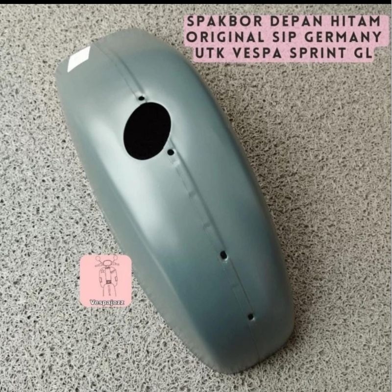 Spakbor Depan Hitam Original SIP Germany Untuk Vespa sprint GL