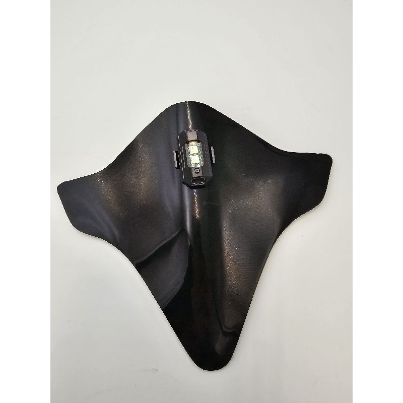 Visor Sepeda BMX + Lampu Kedip Pesawat - Paket Visor Sepeda BMX dan Motor Beat New 2016-2022 Plus La