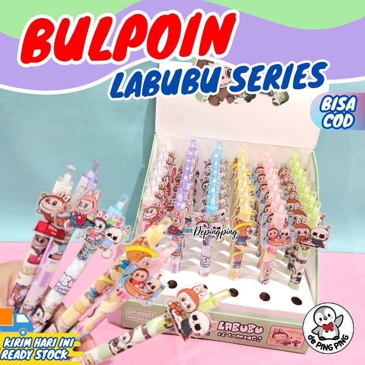 

Bulpoin Labubu/ Bulpoin Labubu Lucu/ Alat tulis labubu