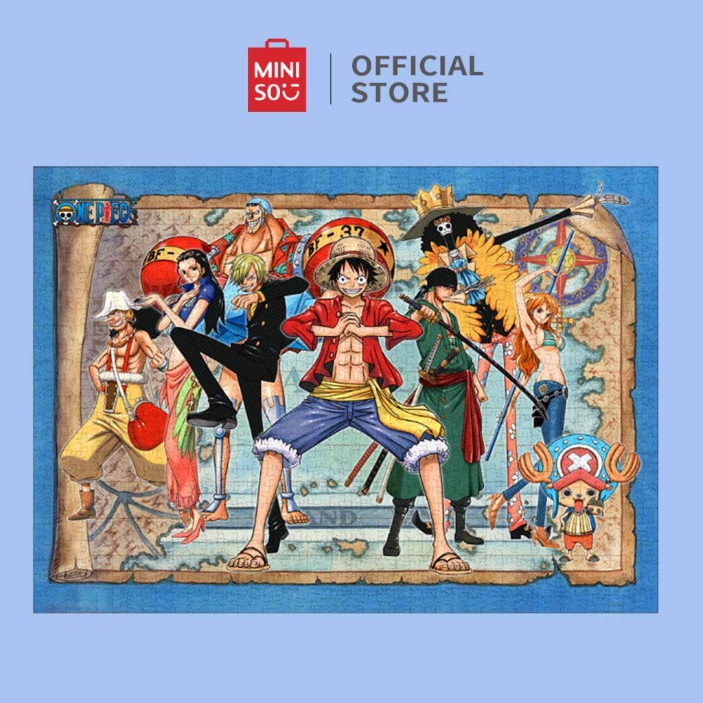 MINISO TOY - Miniso X One Piece Classic Collection Puzzle 1000 Pcs Packaging Puzzle 70x50CM