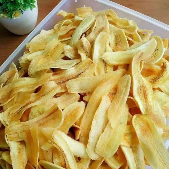 

keripik pisang renyah / pisang crispy 250 gram
