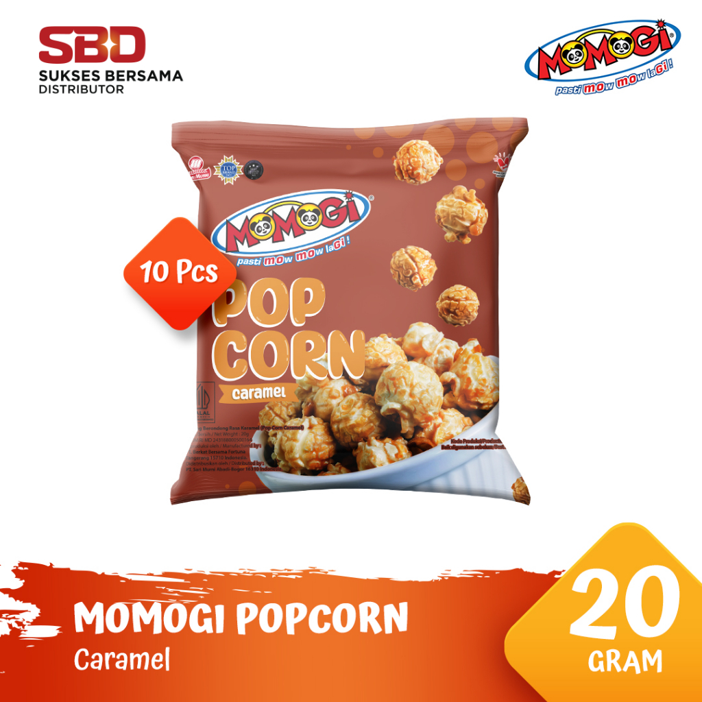 

Momogi Popcorn - Caramel / Karamel 20gr [@ 10 Pcs]