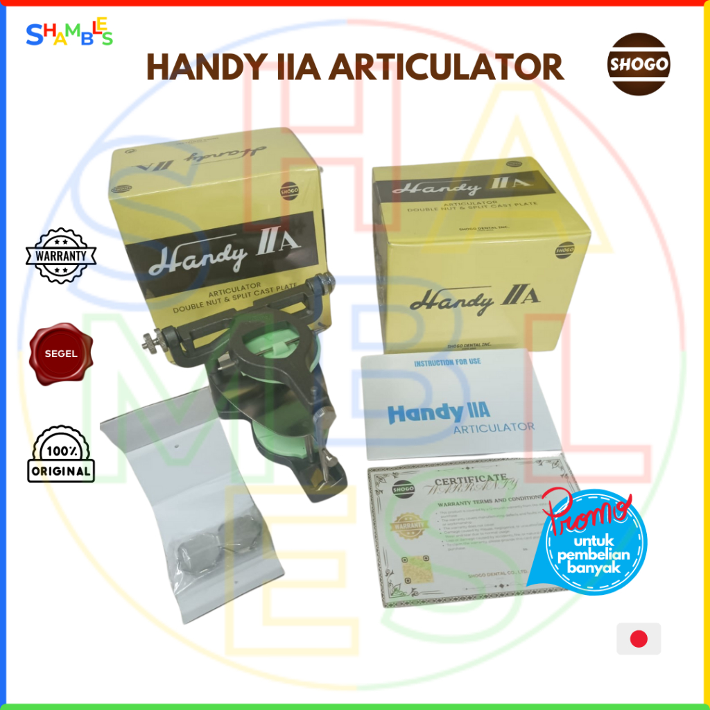 Handy Iia Articulator Handy IIA ( Handy 2A Artikulator ) Japan Handy Dental Articulator SHOGO