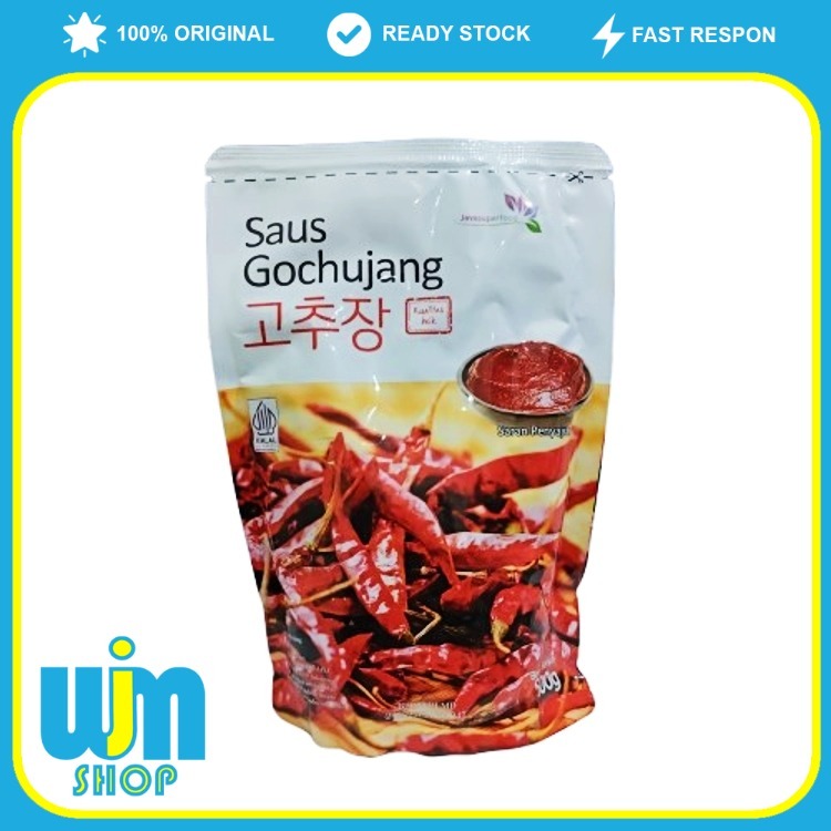 

Saus Gochujang Korea HALAL Instan 500g Java Super Food