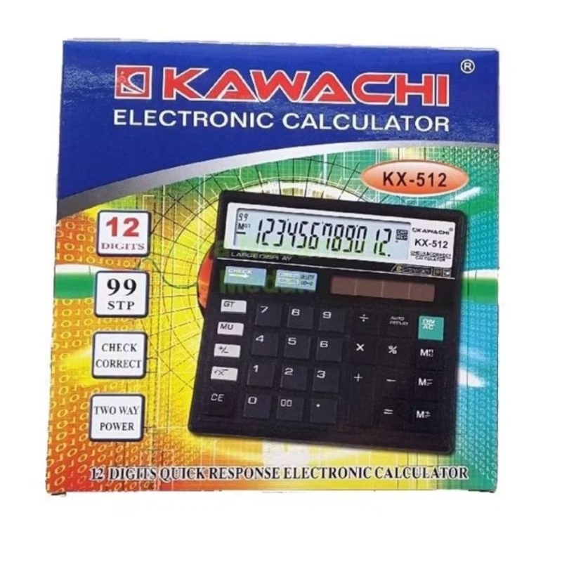 

Kalkulator Kawachi 12 digit / kalkulator 12digit KX-512