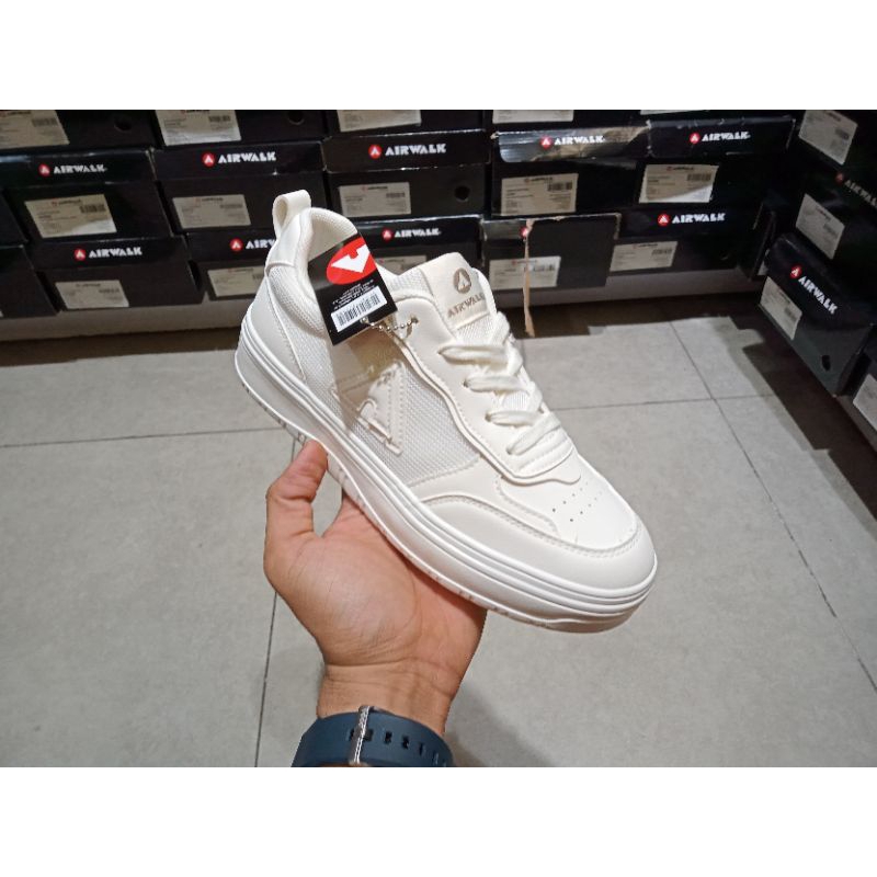 Sneaker wanita sepatu Airwalk original/Airwalk Candace women's sneakers shoes -White