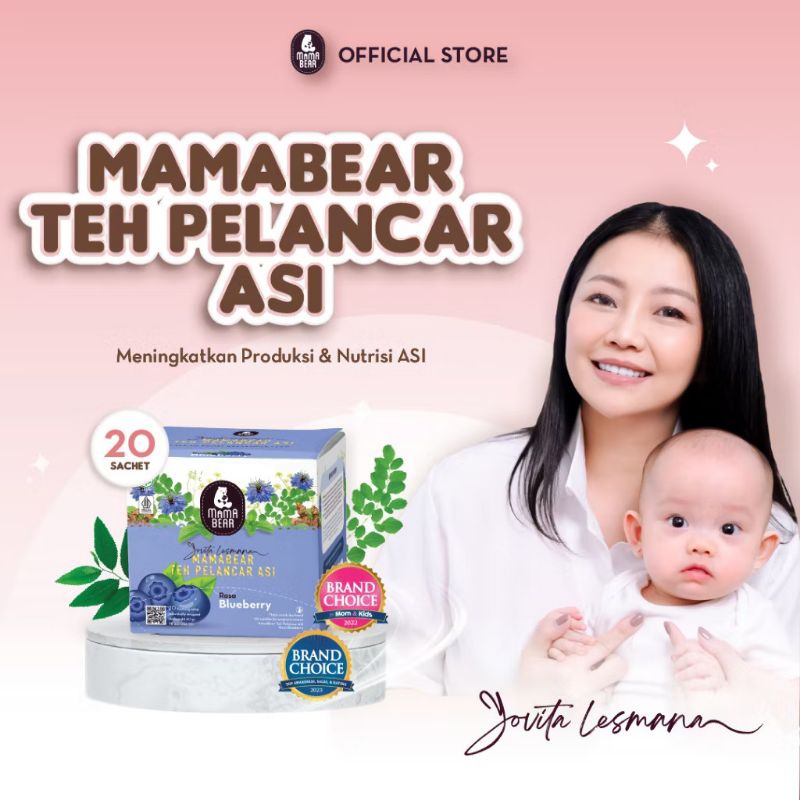 

(PROMO) MAMABEAR TEA BLUEBERRY - TEH PELANCAR ASI (ASI BOOSTER)