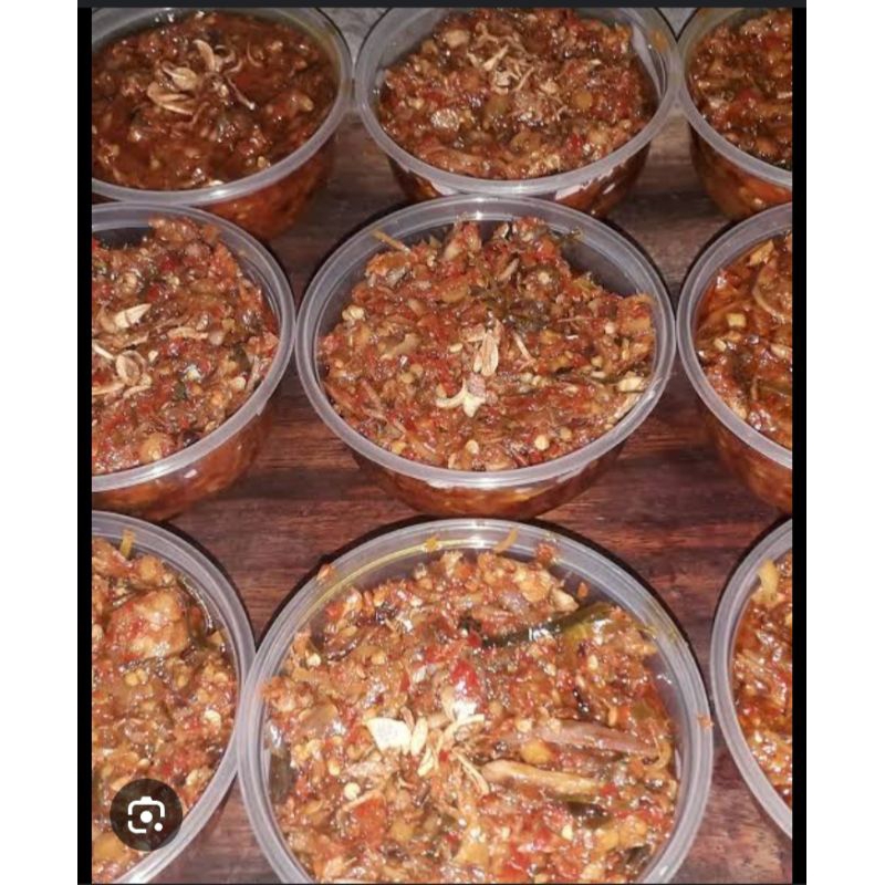 

Sambel ikan Pedo asin