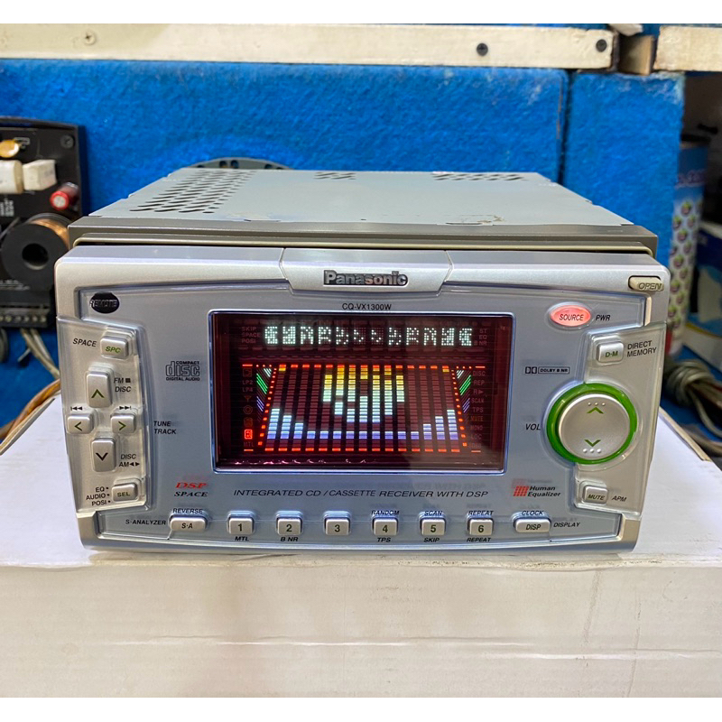 Head Unit Panasonic CQ-VX1300W Original Honda Crv gen 2 2002