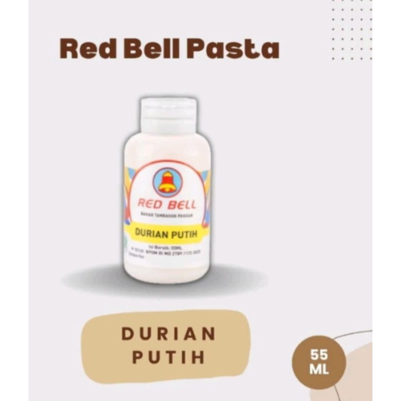 

RED BELL PASTA DURIAN PUTIH 55 ML