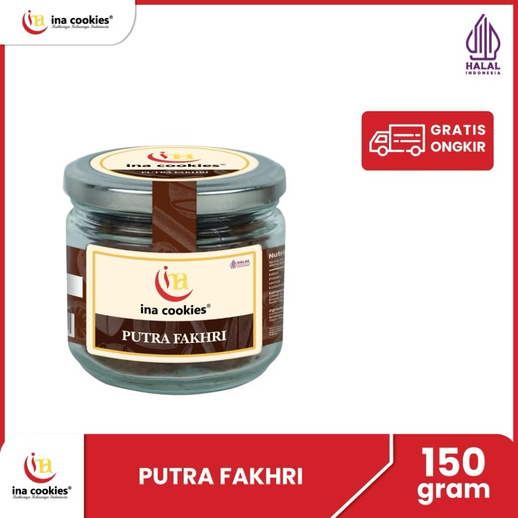 

Ina Cookies Jar BELGIAN CHOCO ALMOND FAKHRI