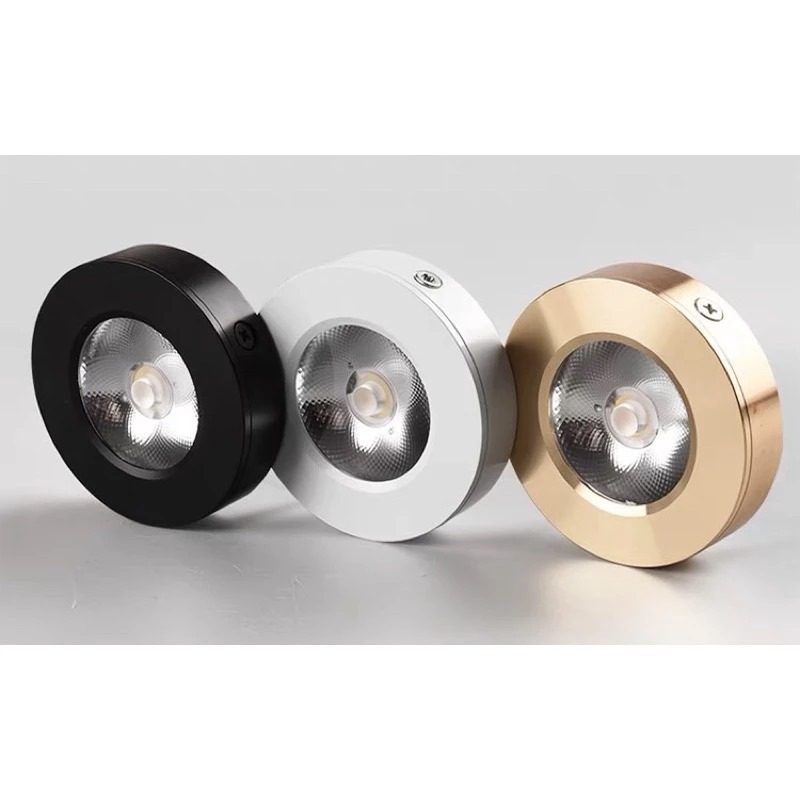 Downlight OB LED Lampu Bulat Spotlight Dinding Lemari