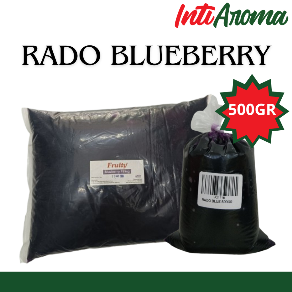 

Selai rado blueberry kemasan repack 500gr