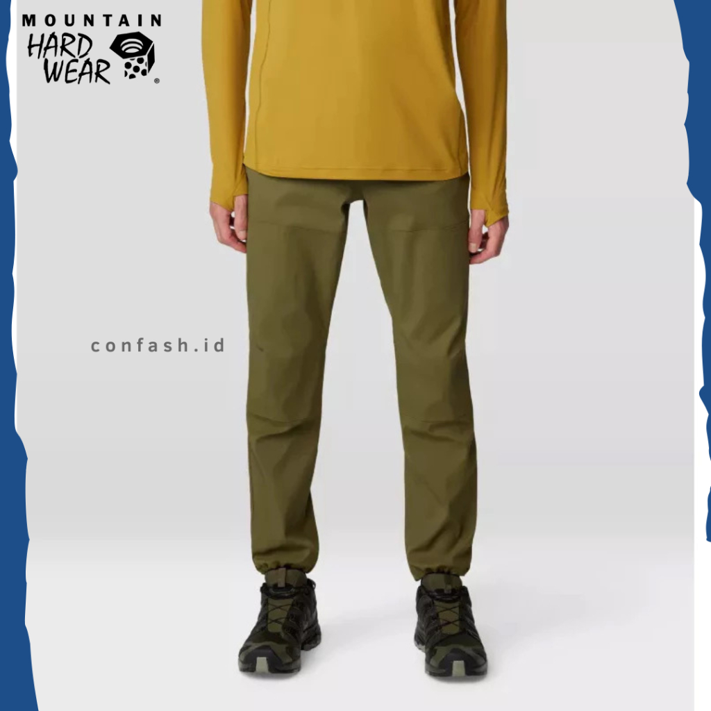 Celana Mount*in Hardwear MHW Original Men's Hardwear Ap Active Crossover Pant Combat Green Waterproo