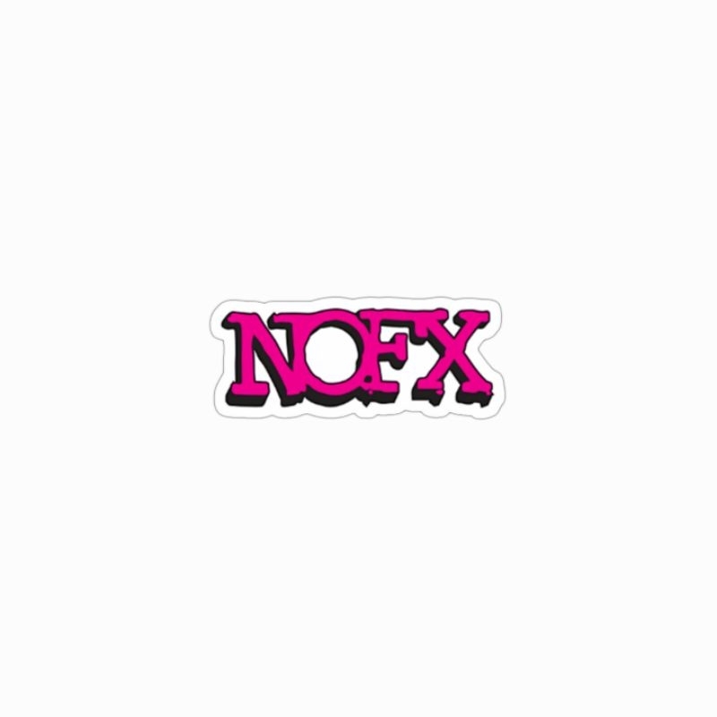 

sticker band Nofx pun rock stiker