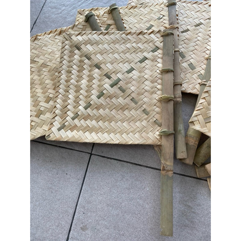 kipas sate / kipas bakar dari bambu