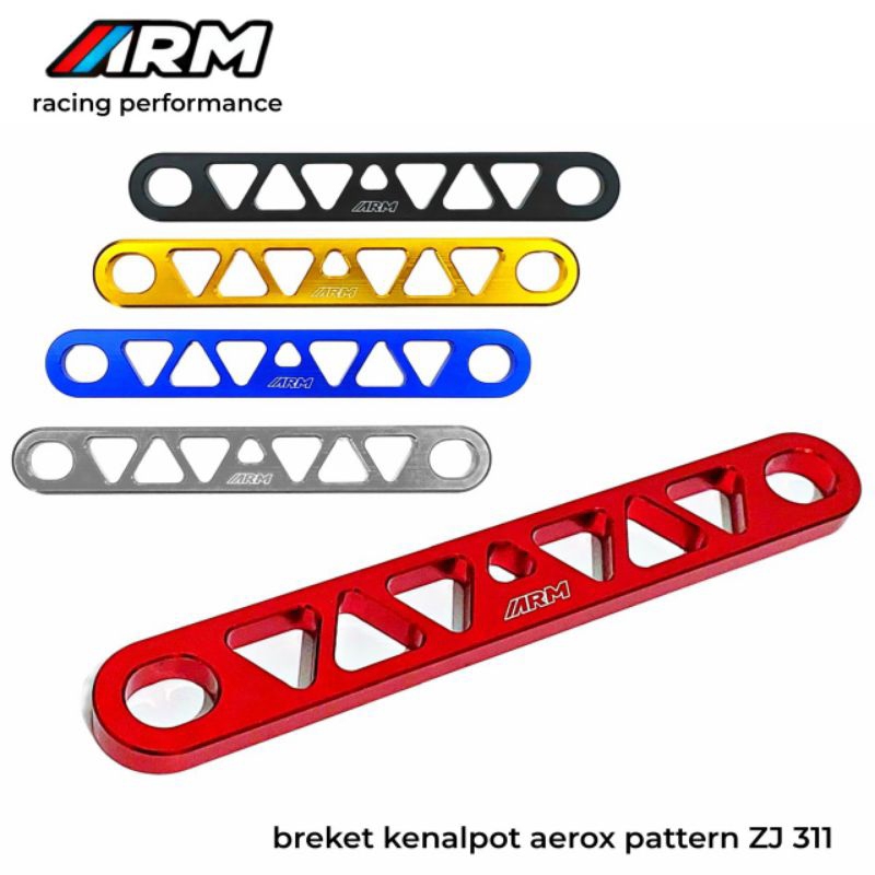Bracket Manisan ARM Knalpot Arm Yamaha Aerox Lexi Nmax Full CNC