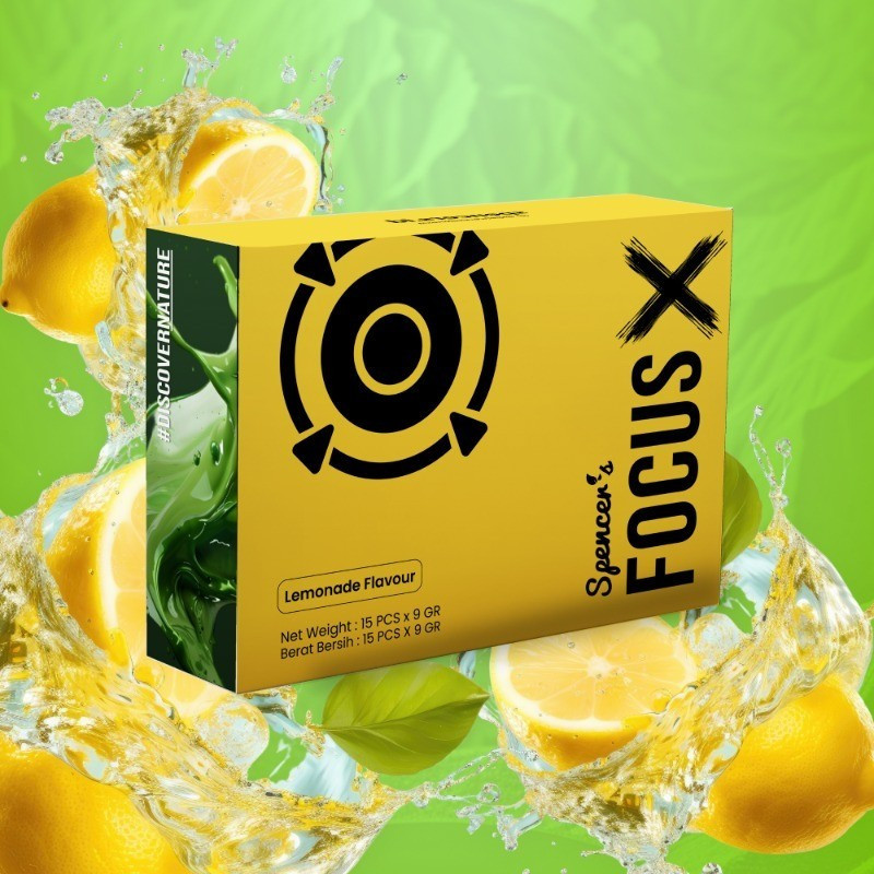 

Spencers Focus X Lemon - Minuman Untuk Penunjang Fokus dan Metabolisme - Support Drink for Diet