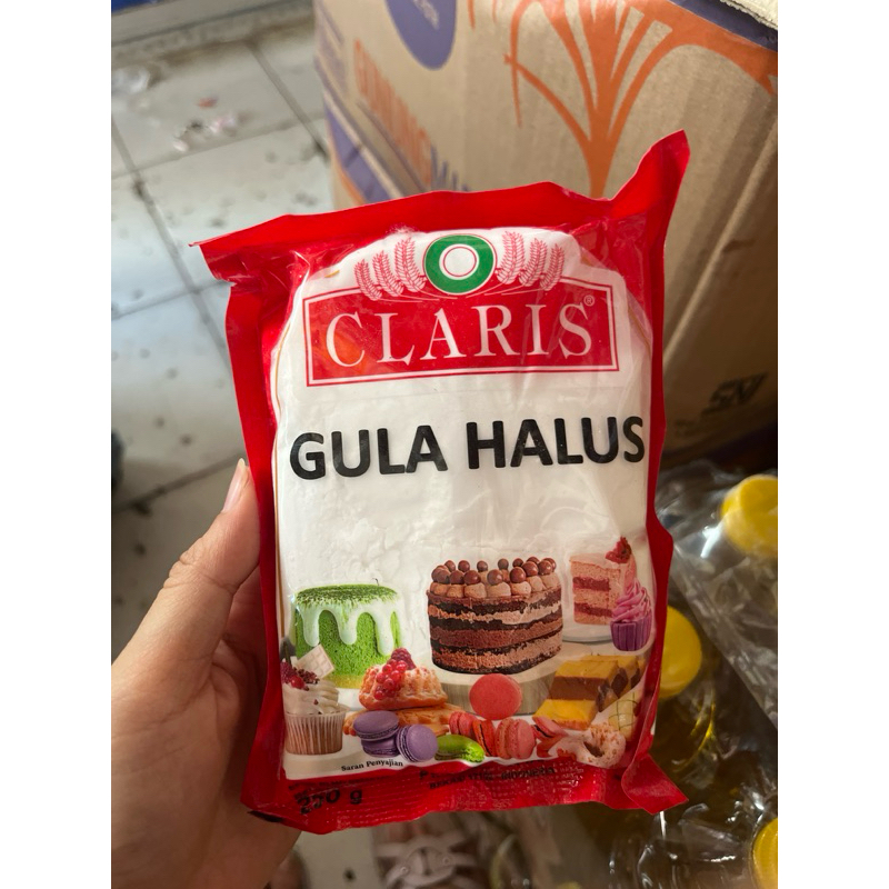 

gula halus claris 250gram