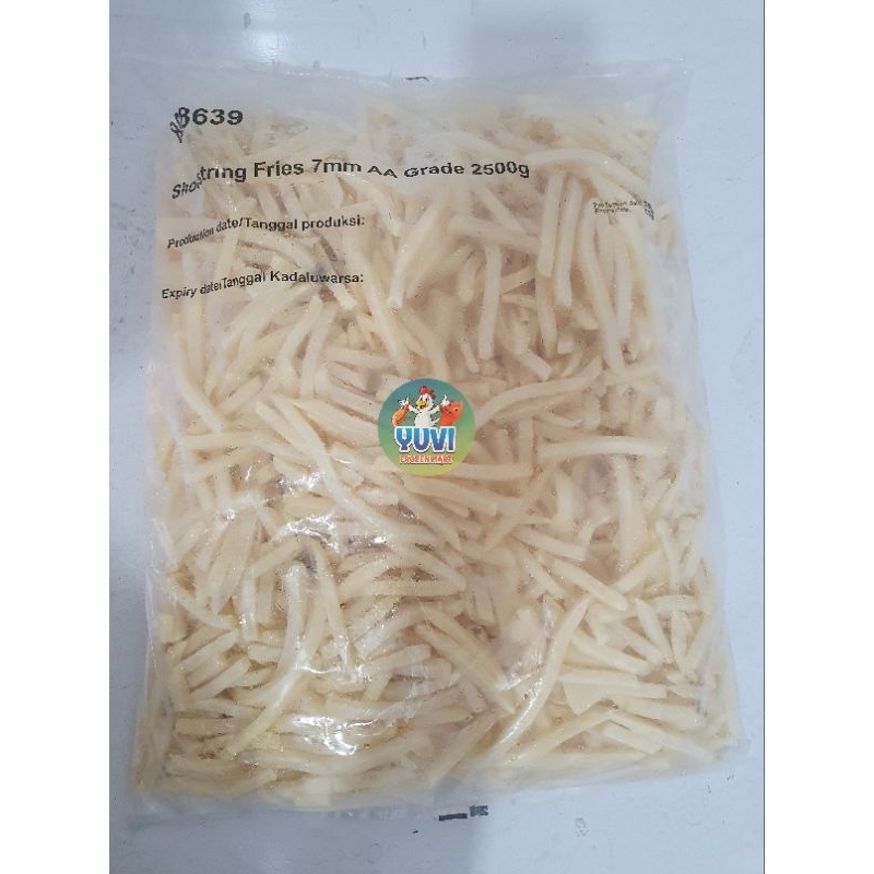Kentang Aviko Shoestring 2.5kg