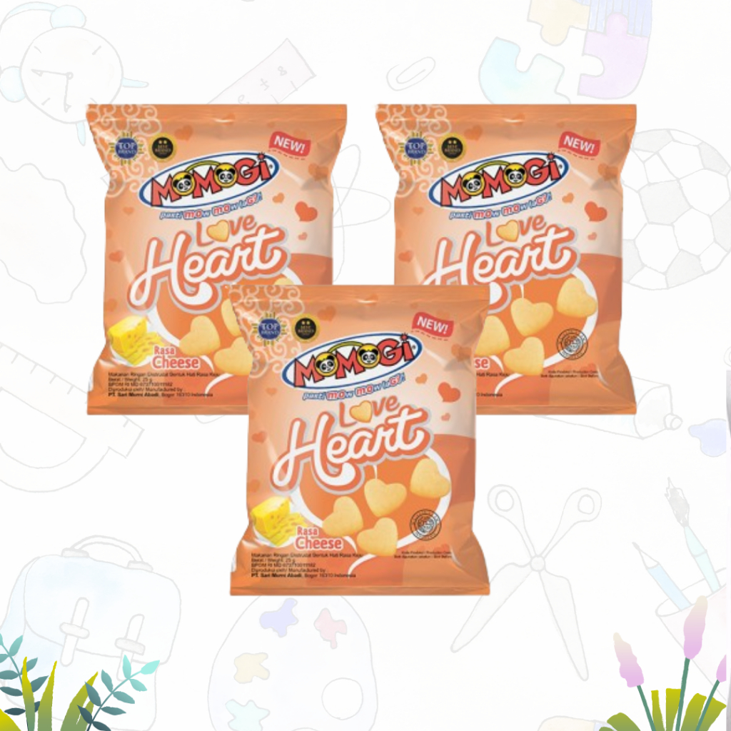 

Momogi Heart Love Rasa Cheese 10*20gr ( renceng )